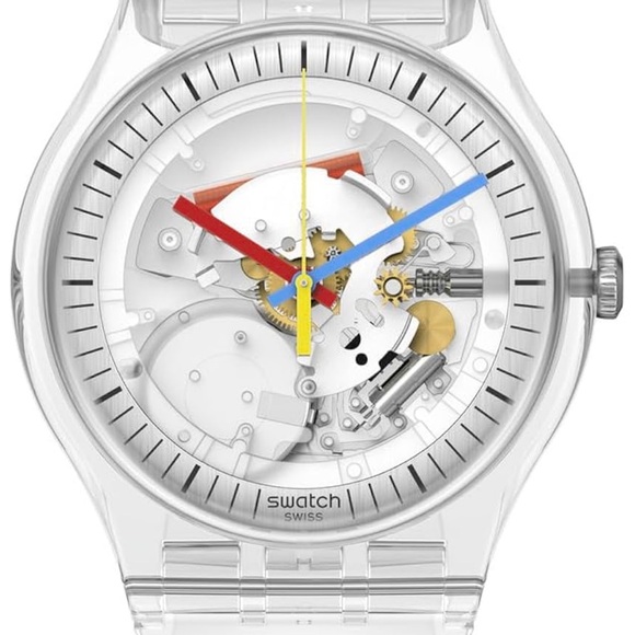 Swatch New Gent BIOSOURCED Clearly Quartz Watch - NEW in box - Picture 4 of 8